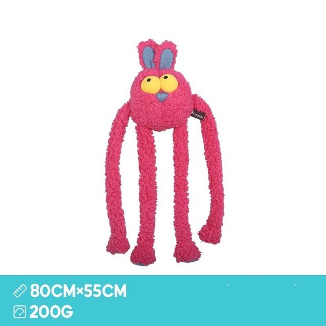 Pink Long-Legs Googly Critter Plush