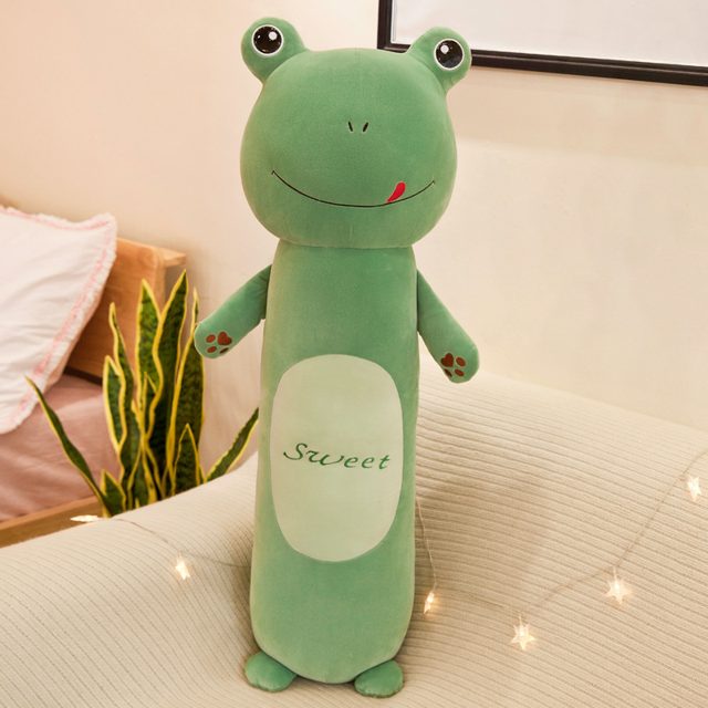 Sweet Froggy Long Hug Pillow Plush — photo 4