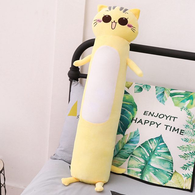 Stretchy Long Kitty Body Pillow