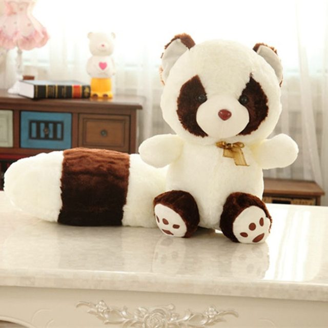 Long-Tail Raccoon Plush Buddy โ photo 2