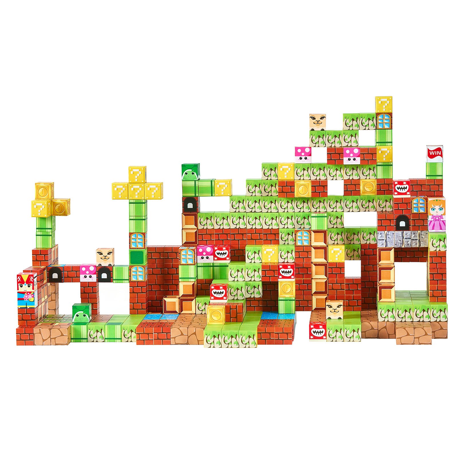 Magnetic Blocks 100 Pcs Magnet Toy — photo 2