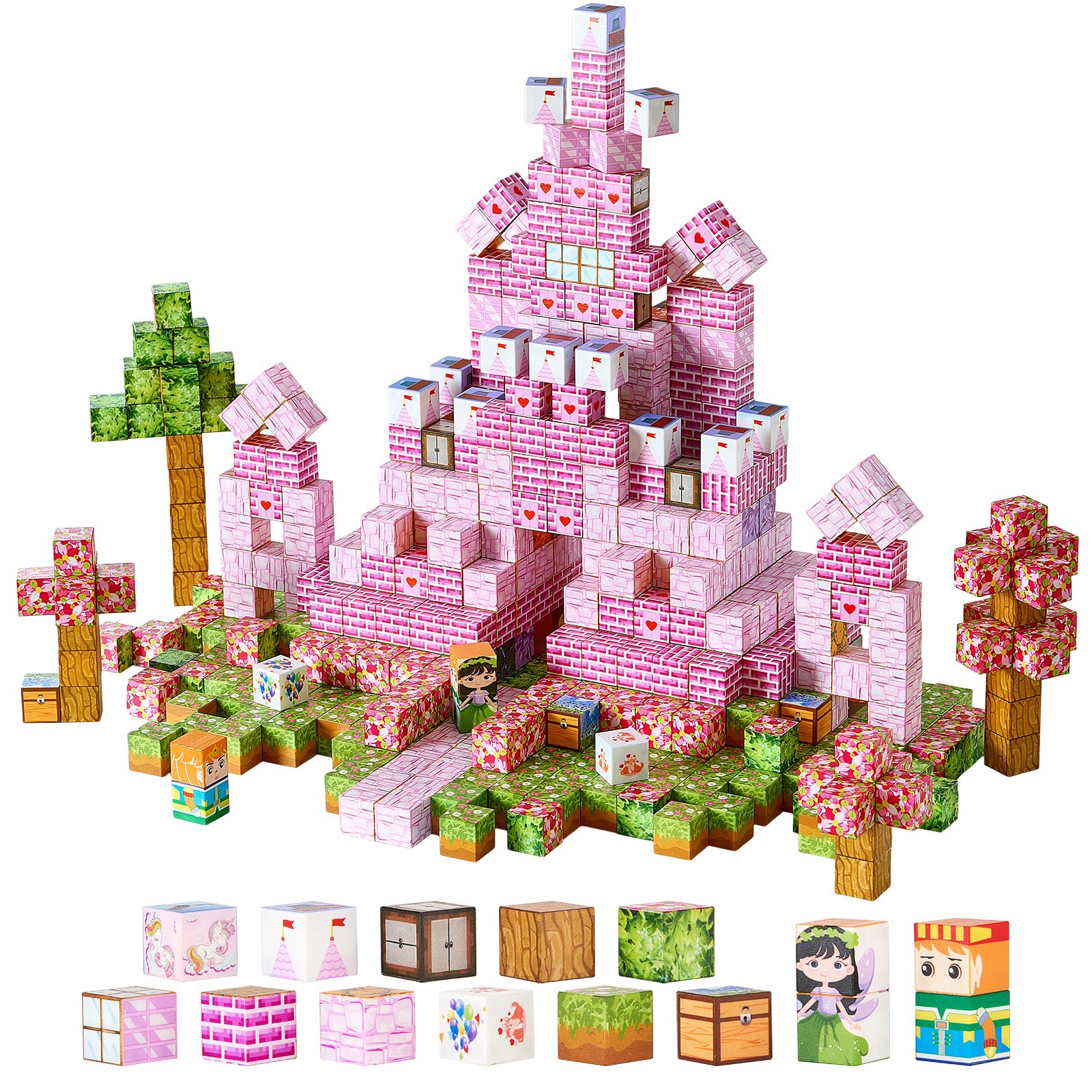 Magnetic Blocks 100 Pcs Princess Toy โ photo 3