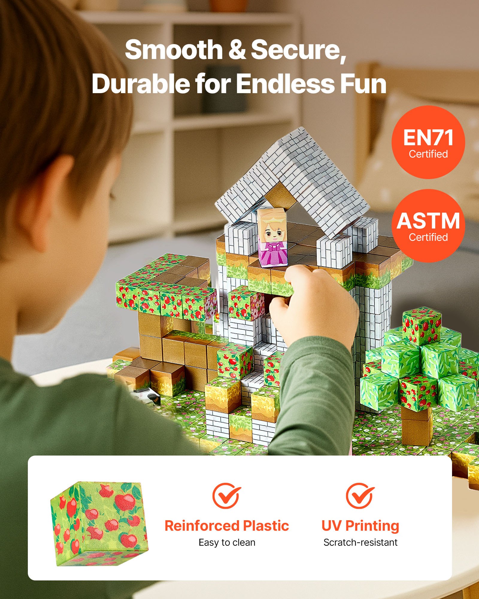 Magnetic Blocks 150 Pcs Forest Toy โ photo 3