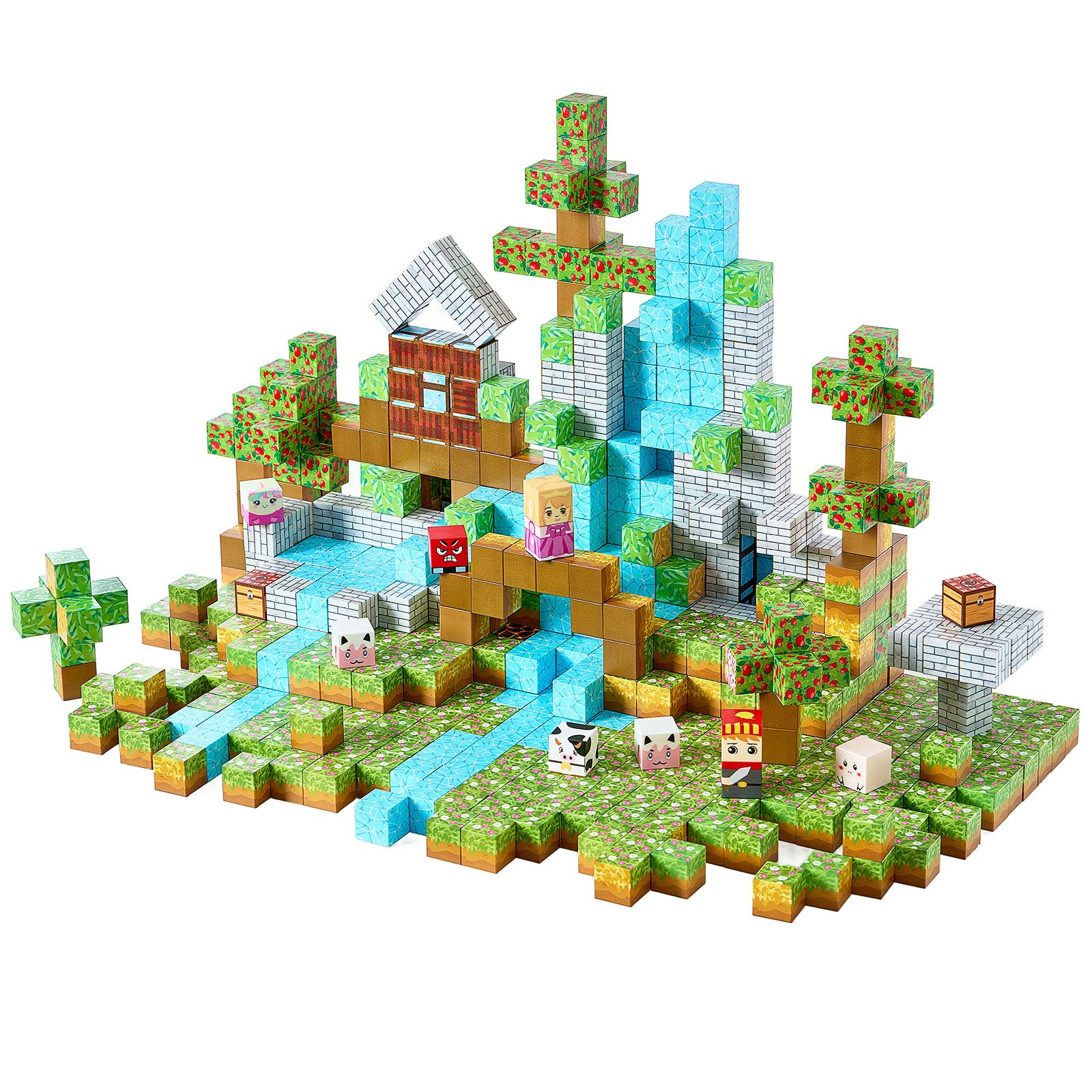 Magnetic Blocks 150 Pcs Forest Toy
