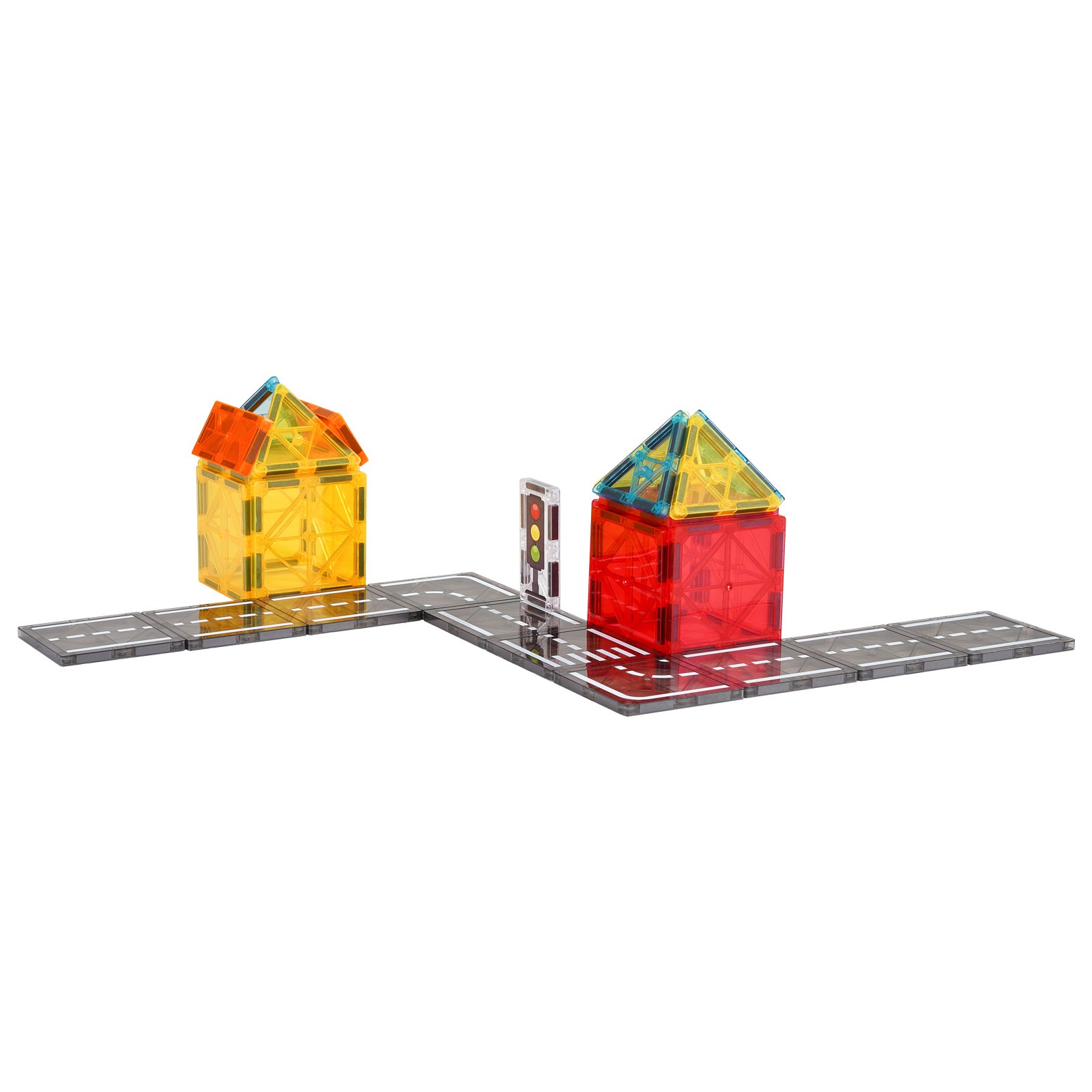 Magnetic Tiles, 56 Pcs Road Toy — photo 3