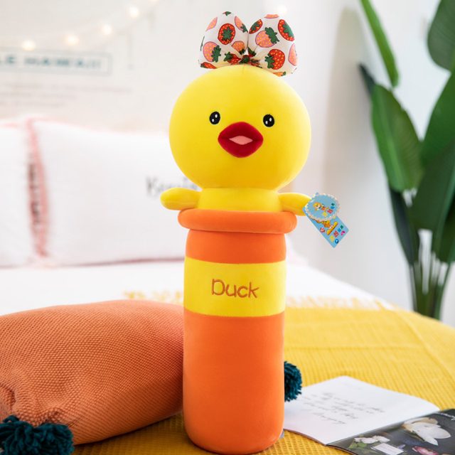 Pucker-Up Lipstick Duck Bolster Plush — photo 2