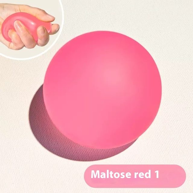 Stretchy Pink Squeeze Ball — photo 6