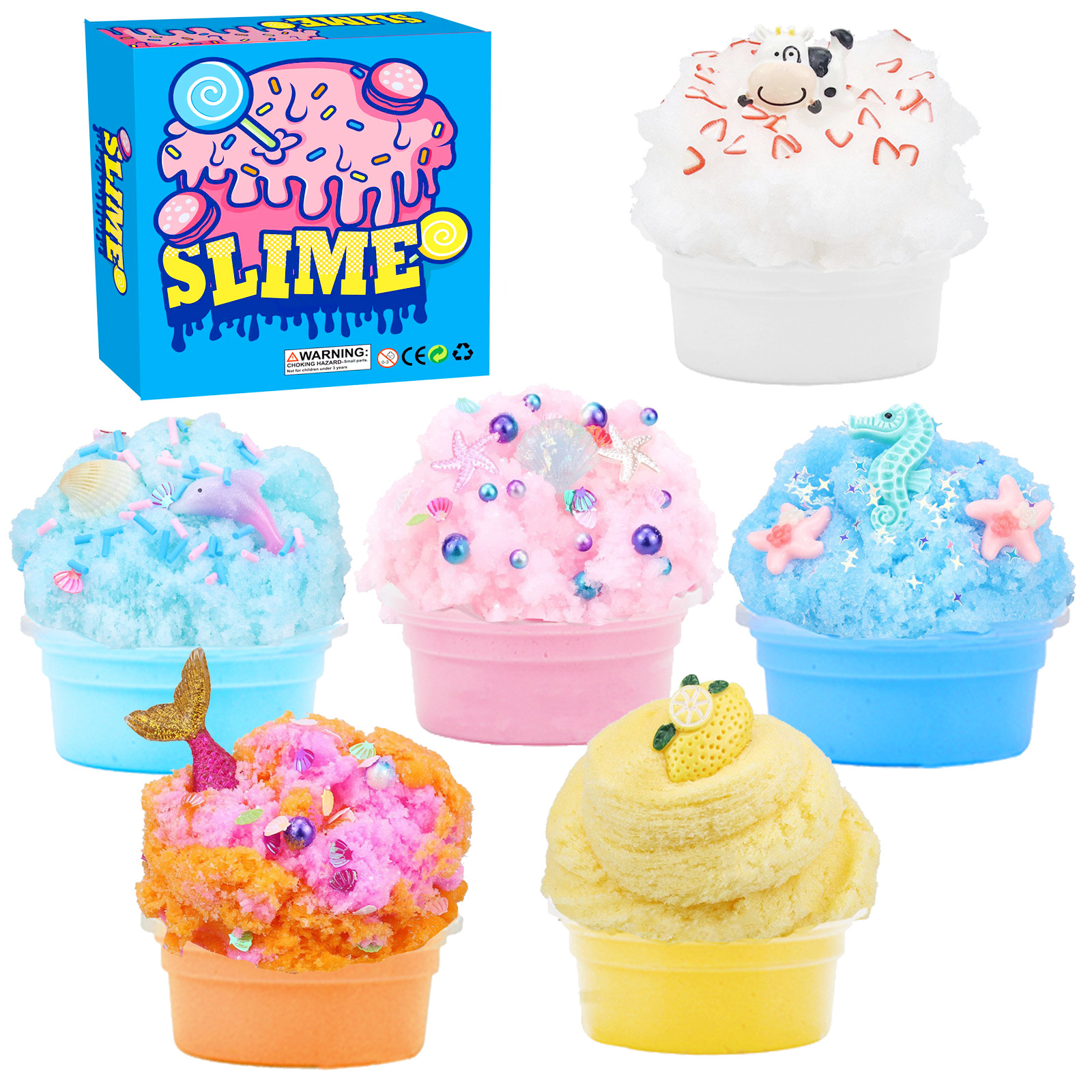 Marine Slim Brushed Clay Toy
