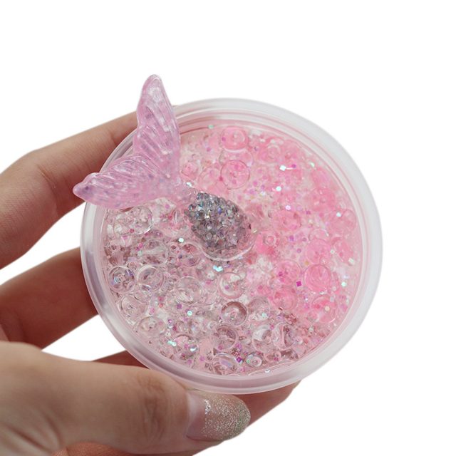 Mermaid Tail Fishbowl Slime — photo 3
