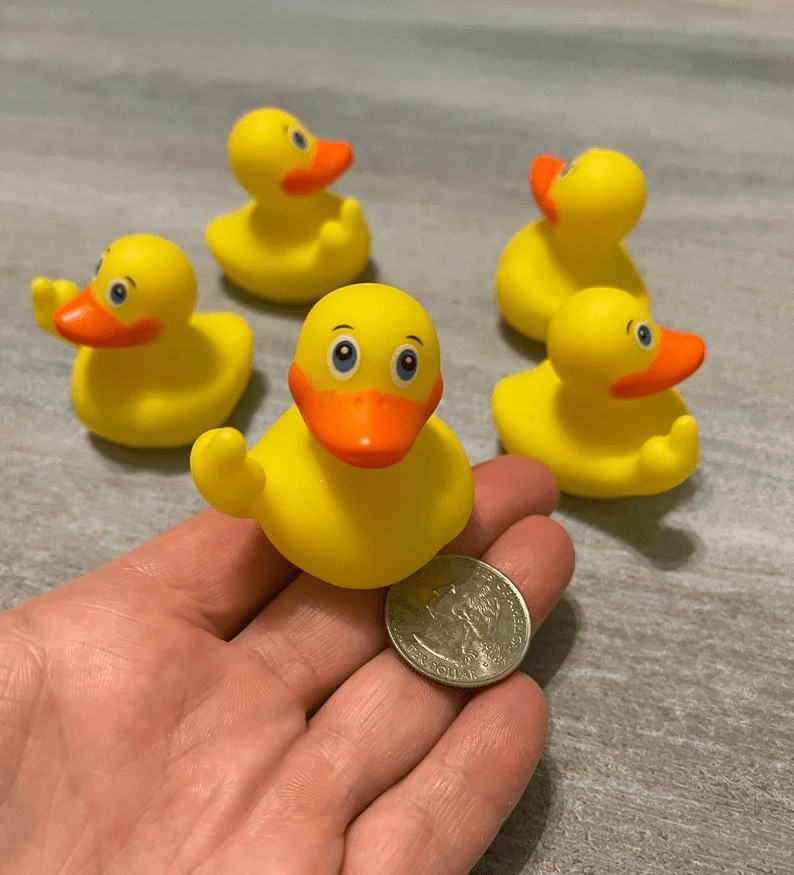 Middle Finger Flick Yellow Duck Toy — photo 3