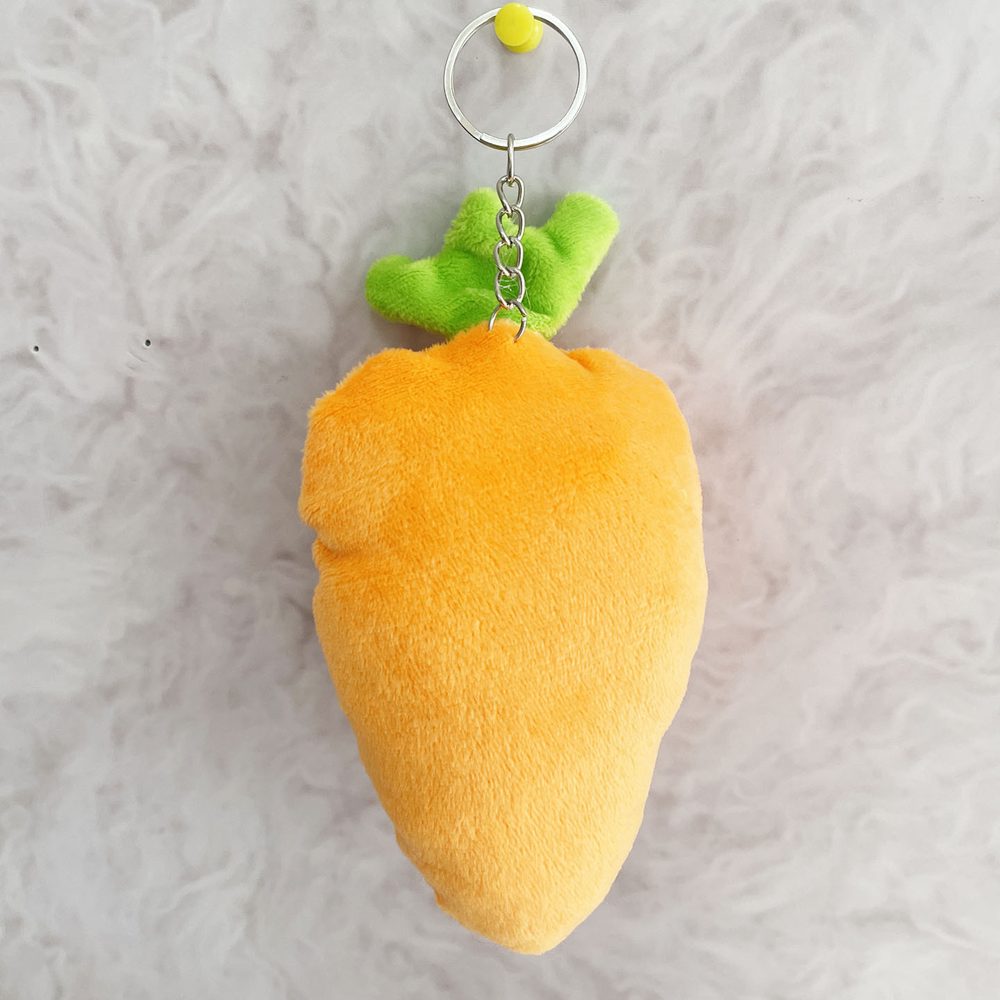 Happy Carrot Plush Keychain — photo 3