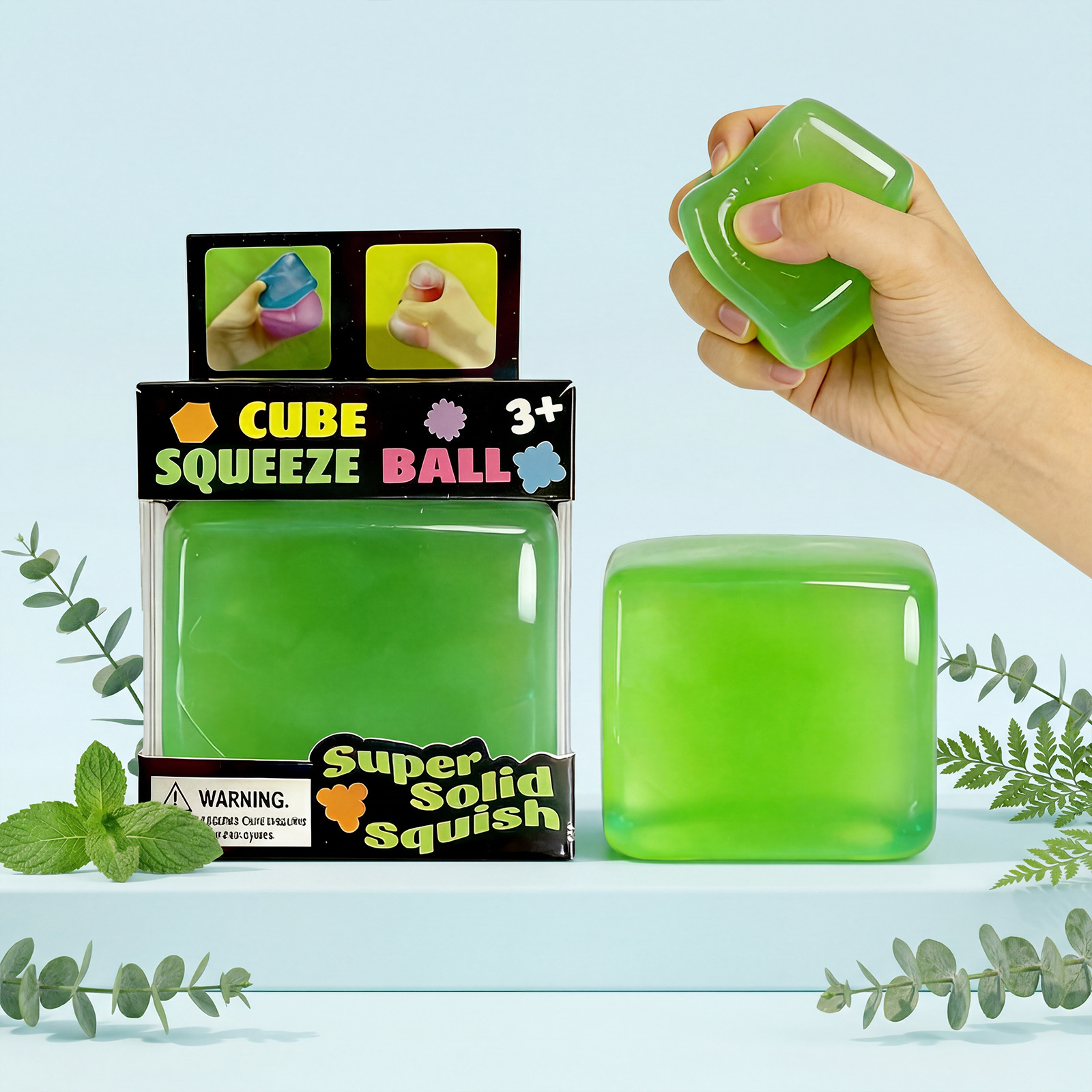 Jelly Ice Cube Squeeze Ball — photo 4