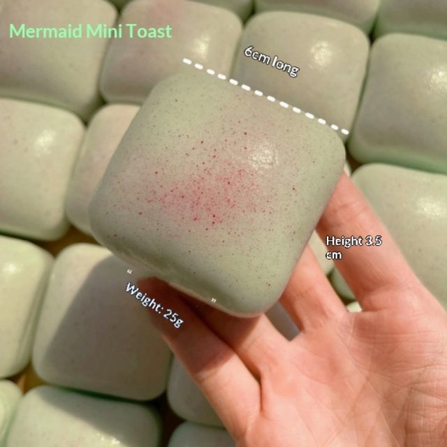 Mermaid Mini Toast Squishy