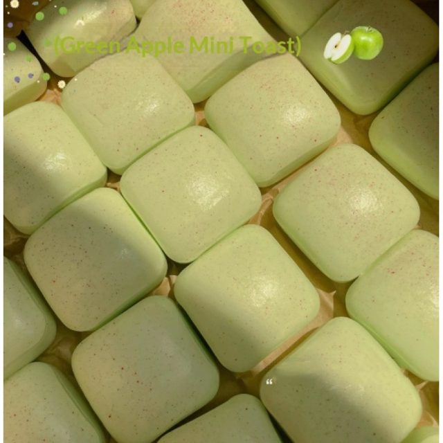 Green Apple Mini Toast Squishy