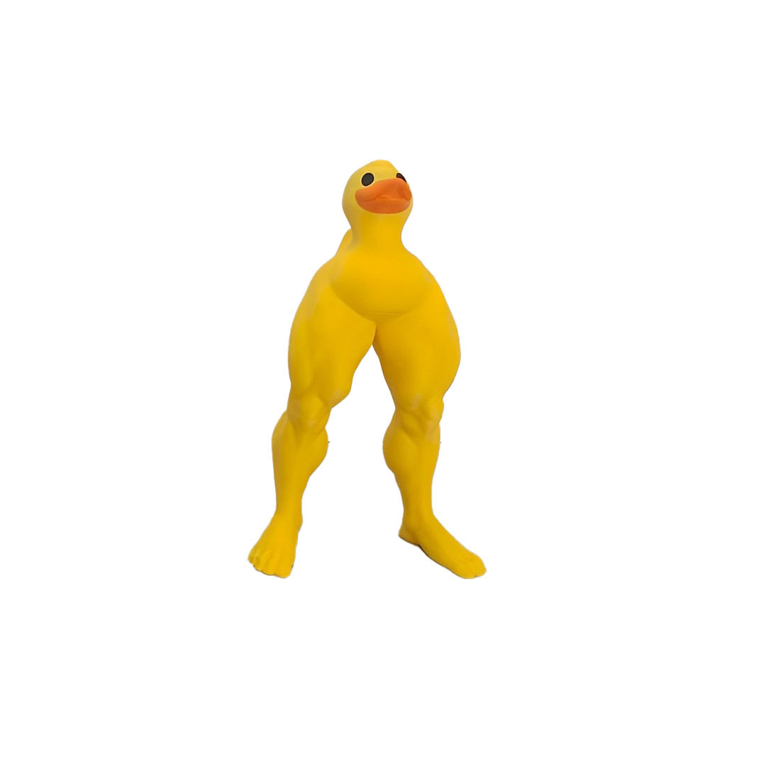 Muscle Duck Office Desk Decorative Toy โ photo 5
