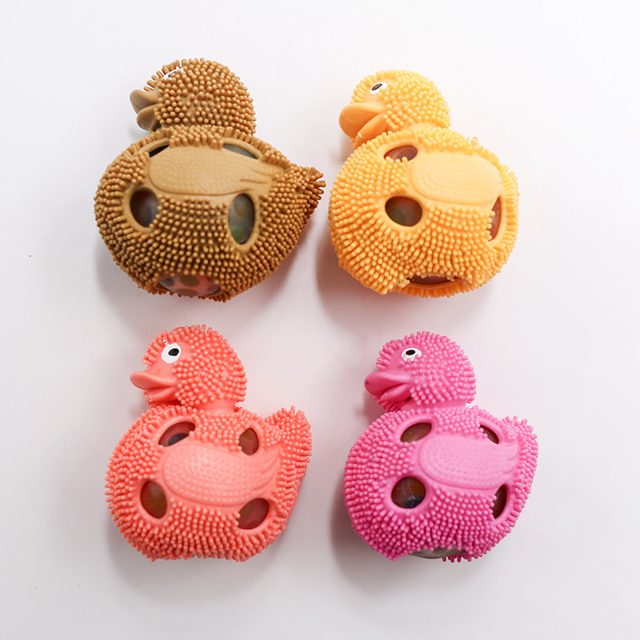 Dino Mesh Bead Squeeze Ball — photo 3