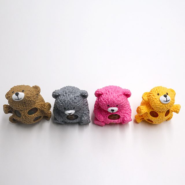 Dino Mesh Bead Squeeze Ball — photo 4