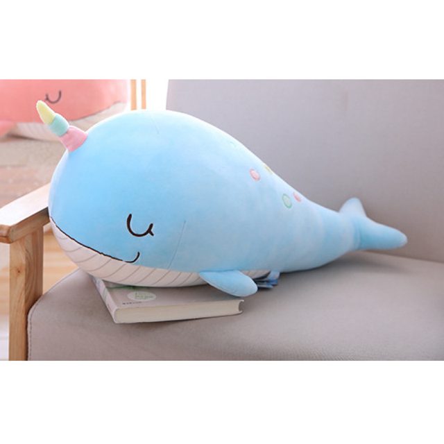 Pastel Narwhal Cuddle Pillow โ photo 2