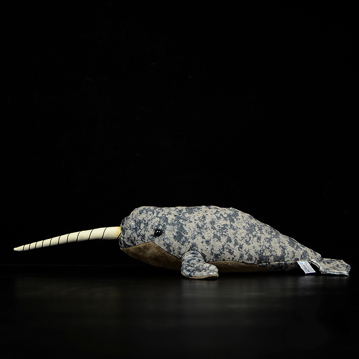 Realistic Deep-Sea Narwhal Plush — photo 2