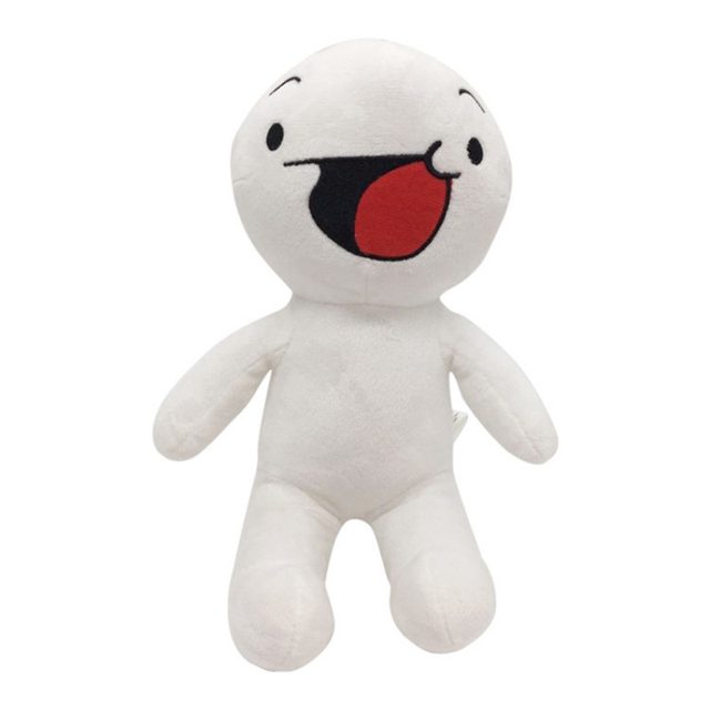 Smiley White Meme Buddy Plush