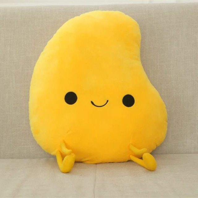 Smiley Peach Pillow Plush โ photo 4