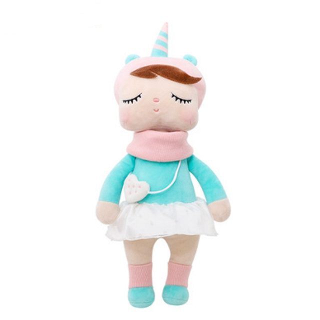 Sleepy Unicorn Angela Doll Plush