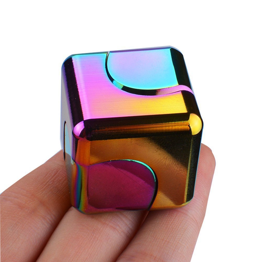 Nieuwe Kleurrijke Spinning Spinner Stress Squeeze Toy