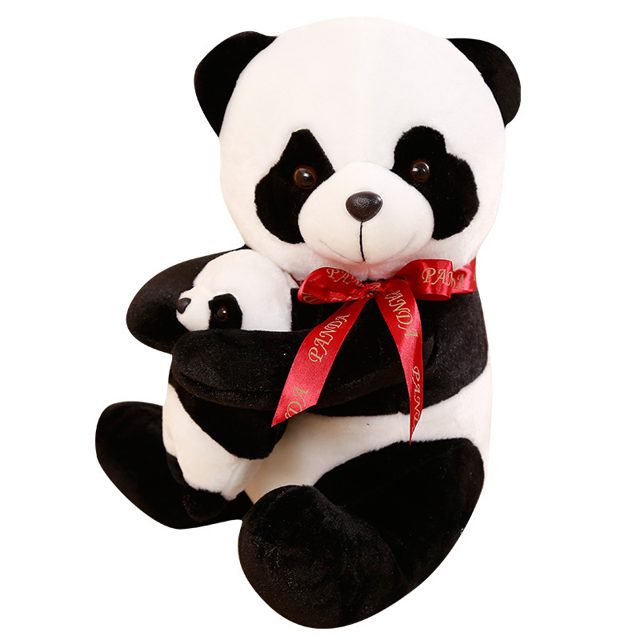Mama Panda & Baby Hug Plushie โ photo 2