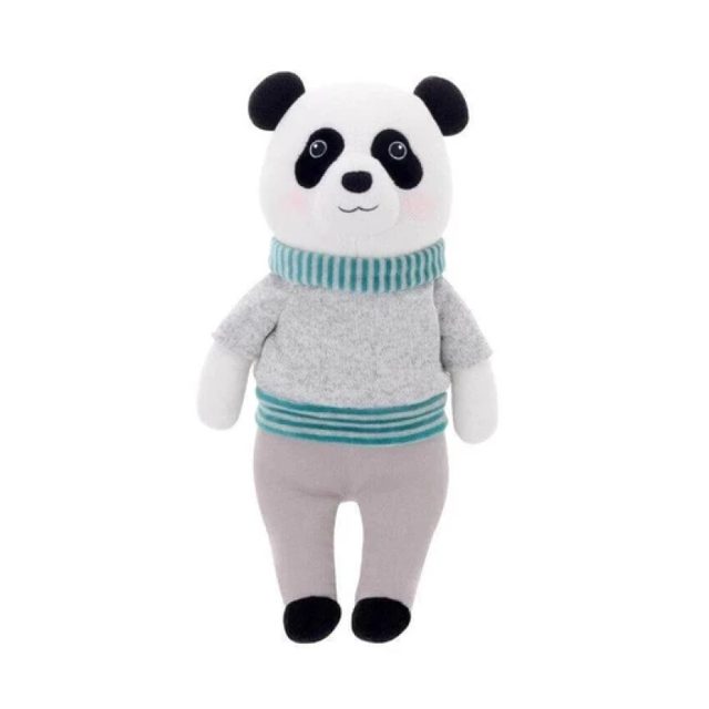 Panda in a Grey Sweater Plush