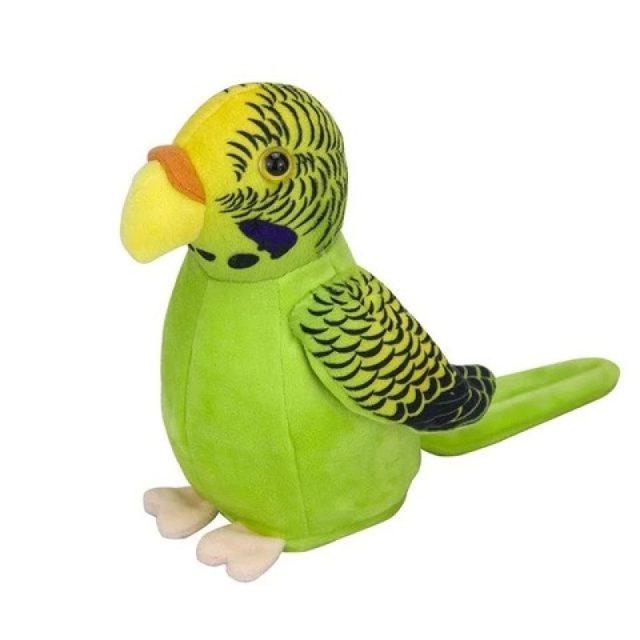 Talk-Back Blue Macaw Parrot Plush — photo 6