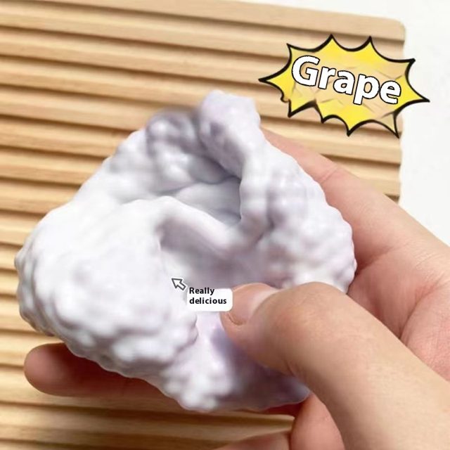 Squishy Grape Cluster Squeeze Ball