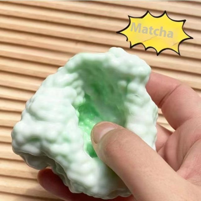 Squishy Matcha Squeeze Ball