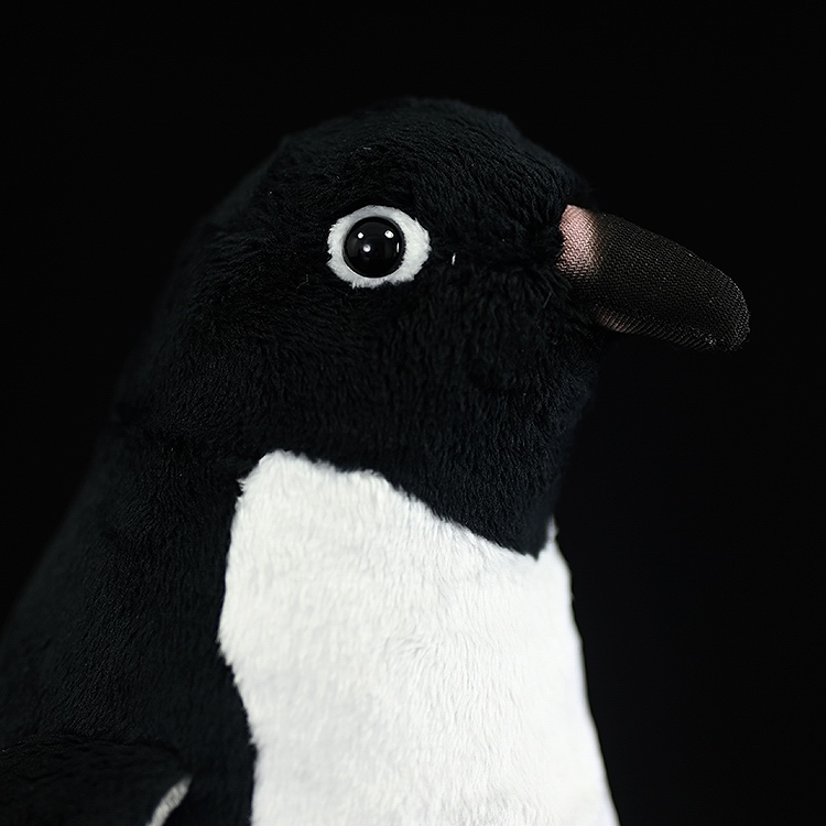 Lifelike Adélie Penguin Plushie