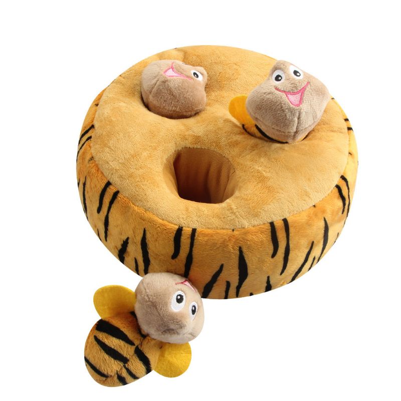 Hide-and-Seek Bees Dog Snuffle Toy โ photo 5