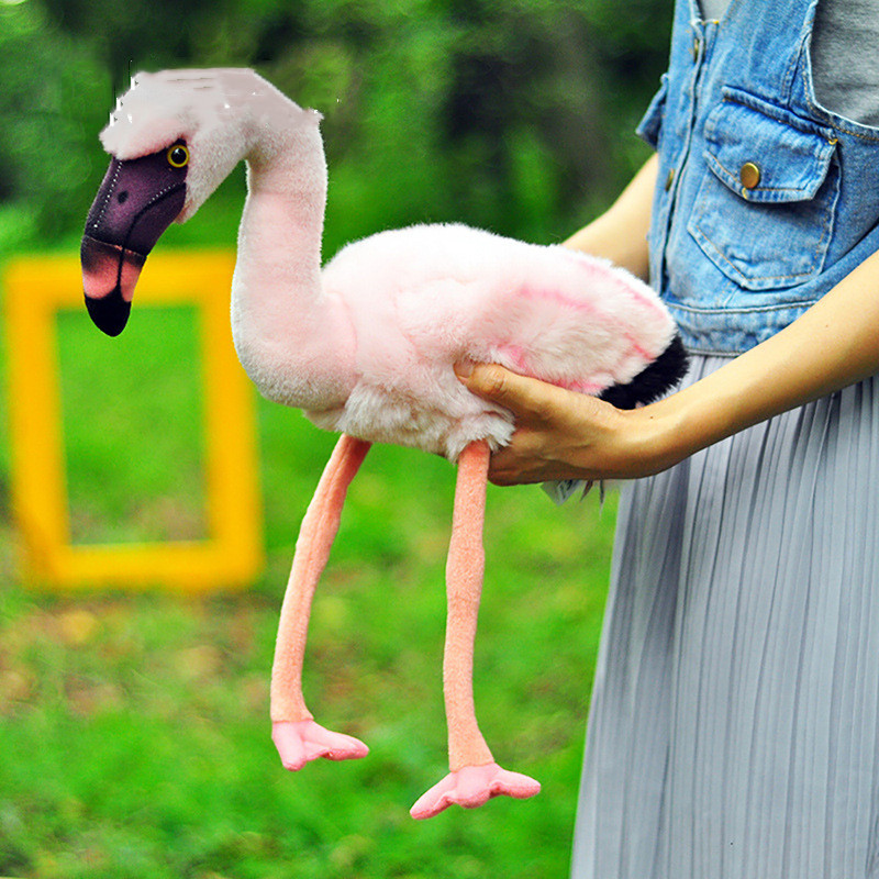 Long-Legged Flamingo Plush