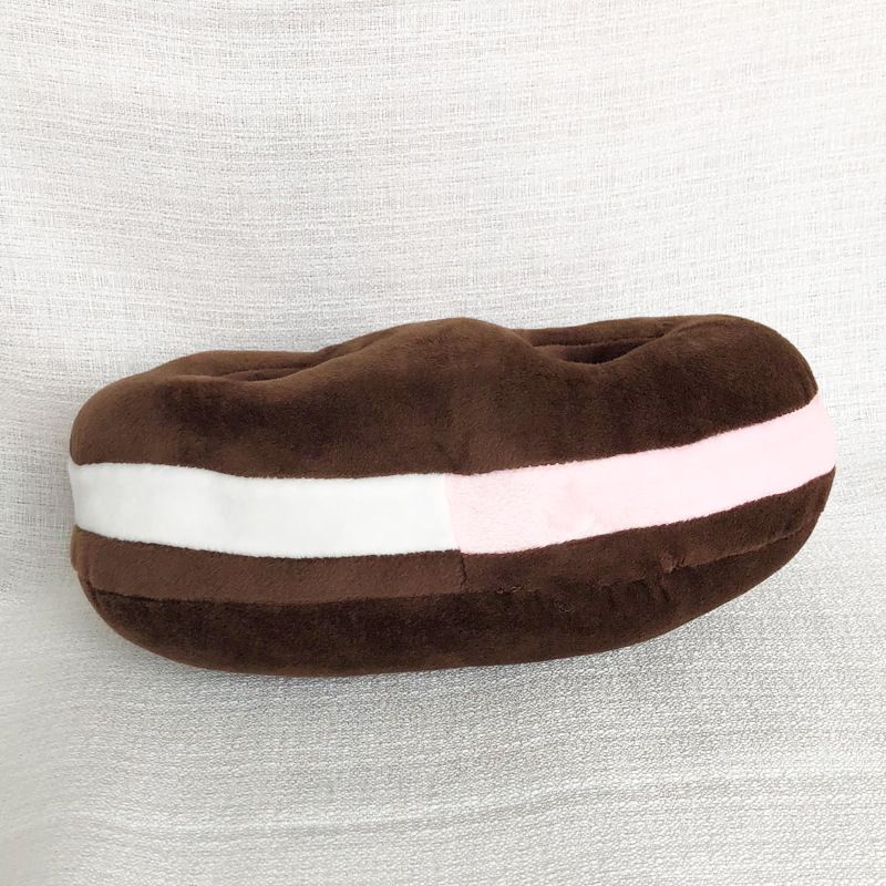 Chocolate Cookie Cat Cushion Plush — photo 2