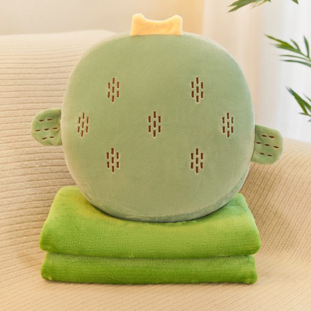 Cactus Pillow & Blanket Buddy