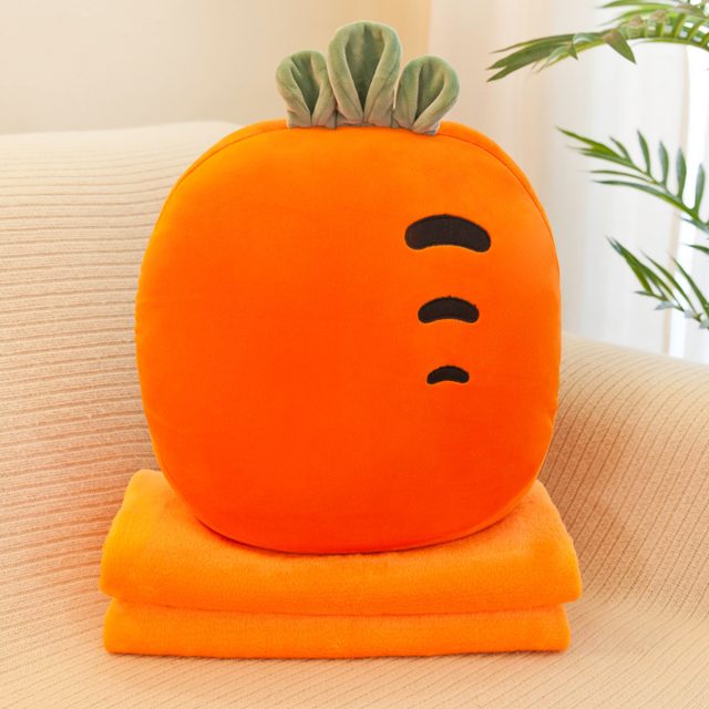 Carrot Pillow & Blanket Buddy