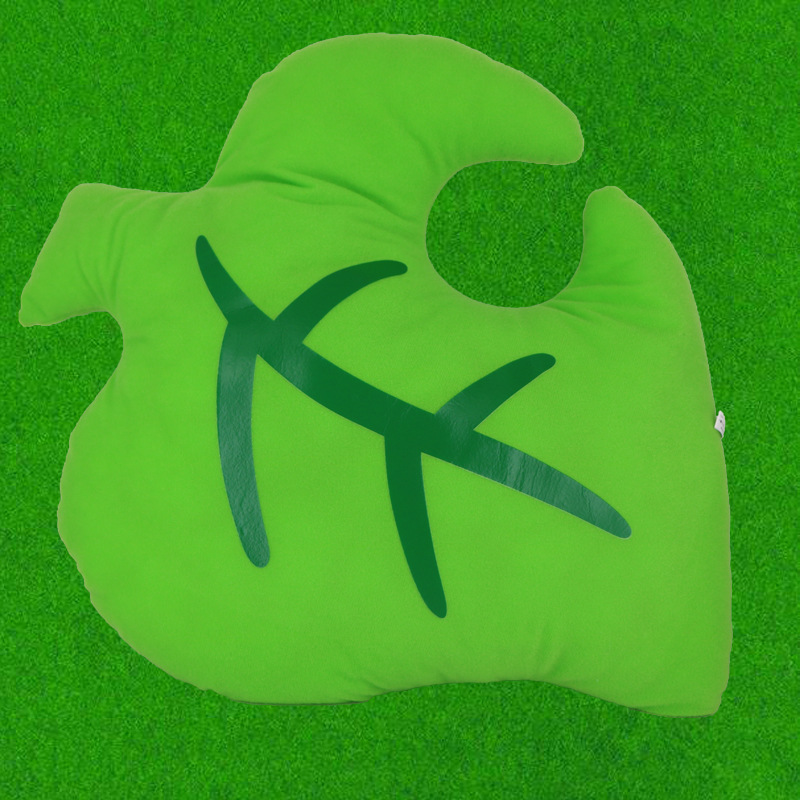 Cozy Green Leaf Cushion Plush โ photo 4