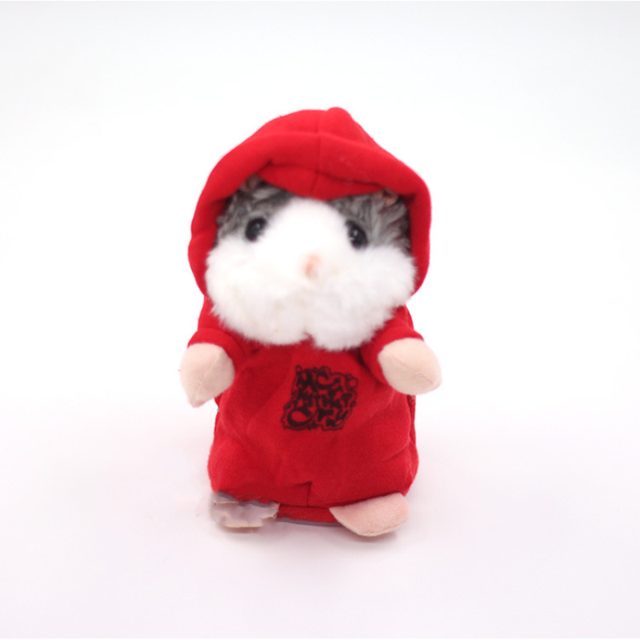 Talk-Back Hoodie Hamster