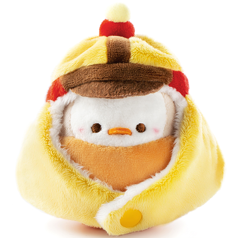 Tiny Duck in a Raincoat Plush Charm — photo 2