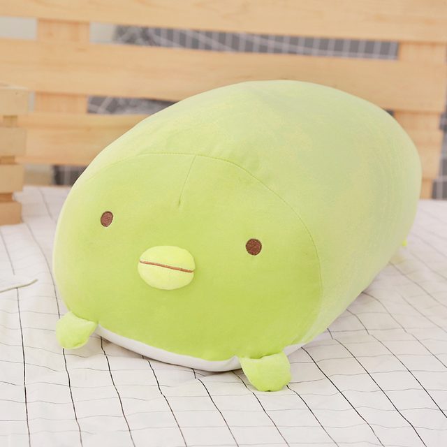 Squishy Green Penguin Corner Buddy Plush