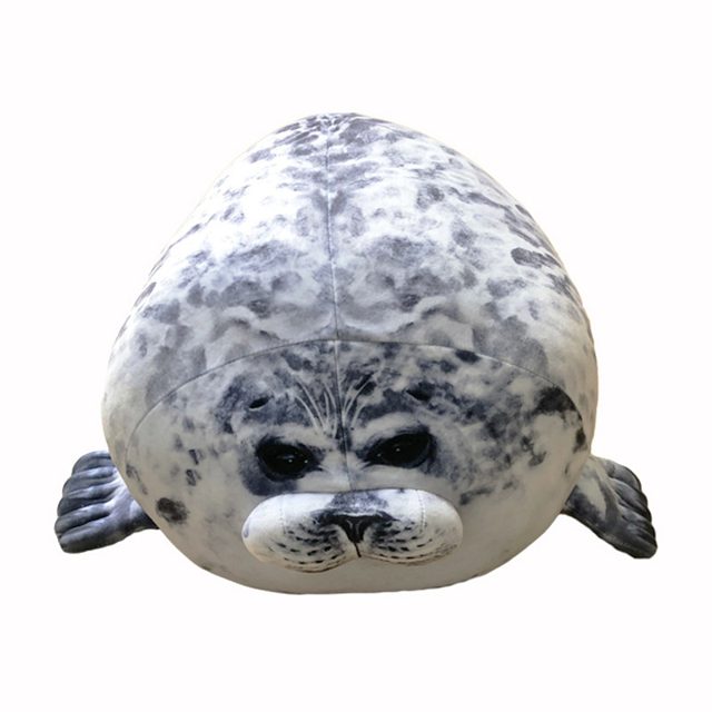 Chubby Blob Seal Pillow Plush