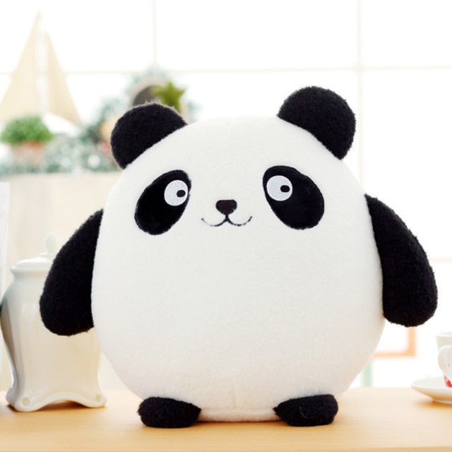 Round Panda Cushion Plush โ photo 2