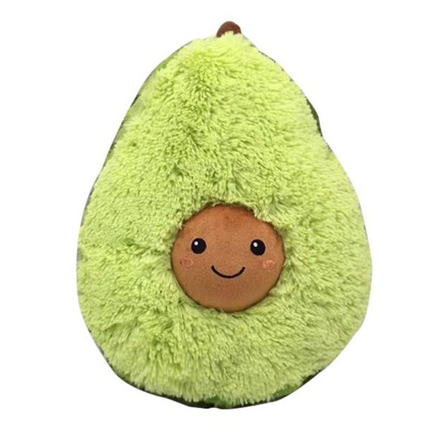 Fuzzy Avocado Plush Pillow — photo 6