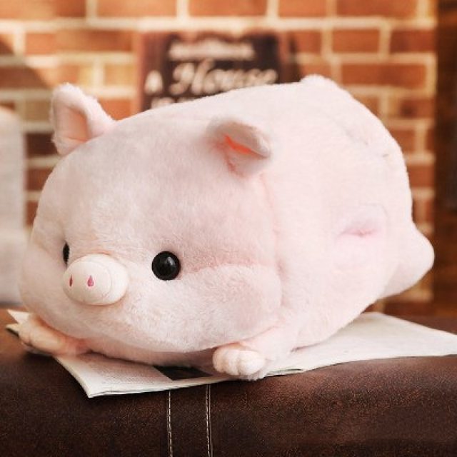 Blush Piggy Hand-Warmer Plush — photo 2