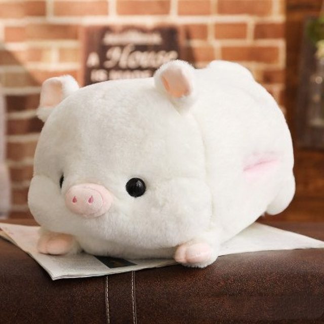 Snowy Piggy Hand-Warmer Plush — photo 3