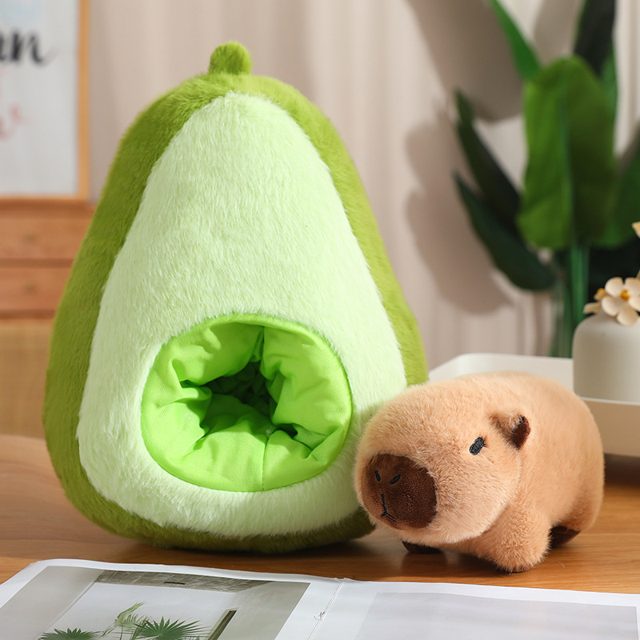 Avocado Pod Capybara Bed Plush — photo 2
