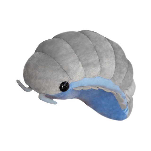 Squishy Blue Pill-Bug Roly-Poly Plushie โ photo 4