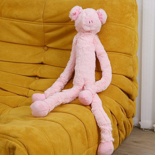 Long-Legged Floppy Pig Plushie
